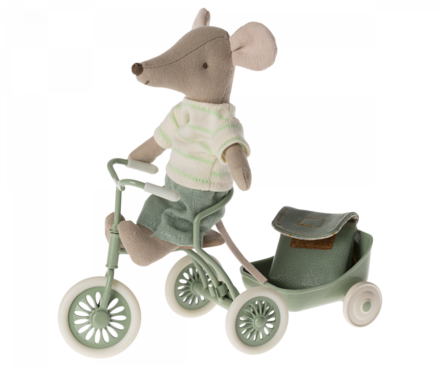 Maileg ETA JUNE SS24 Tricycle Mouse, Big Brother