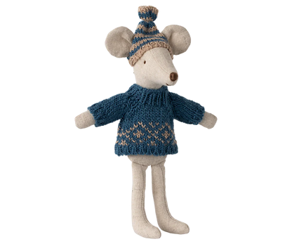  Maileg Extra Clothing: Knitted Sweater And Hat For Dad Mouse