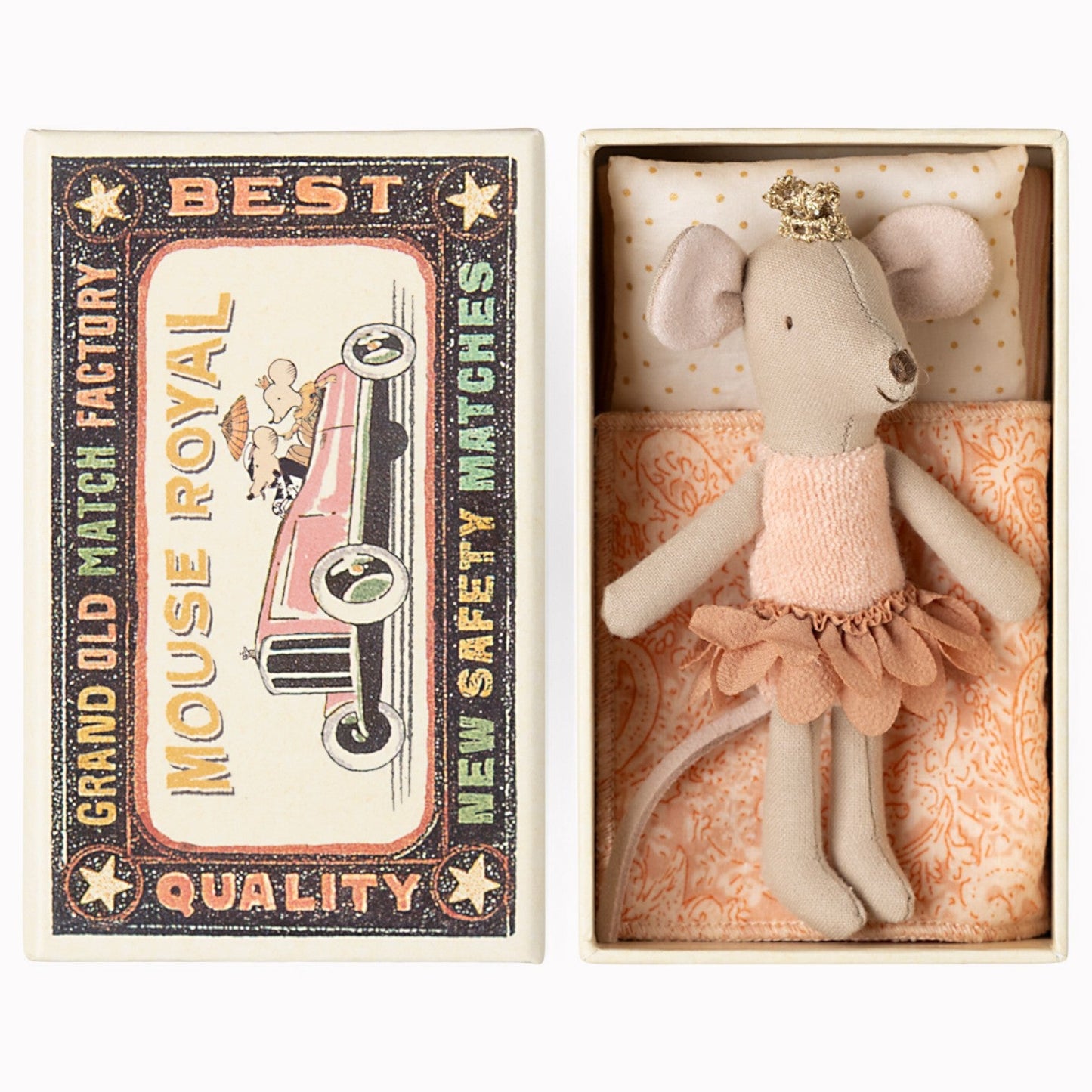 Maileg Princess Mouse In Matchbox | Little Sister