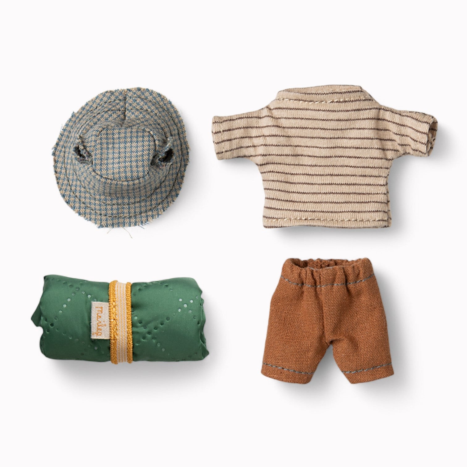 Maileg Hiker Mouse, Big Brother | Thin Stripes