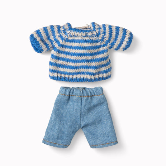 Maileg Knitted Sweater And Pants | Big Brother Mouse