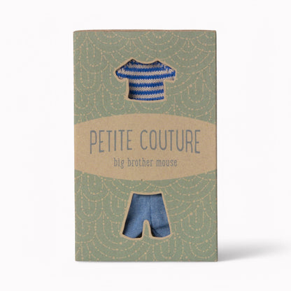 Maileg Knitted Sweater And Pants | Big Brother Mouse