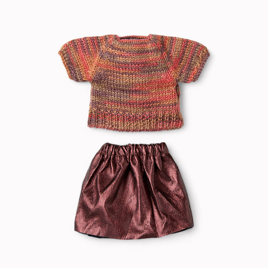 Maileg Skirt And Knitted Blouse | Mum Mouse