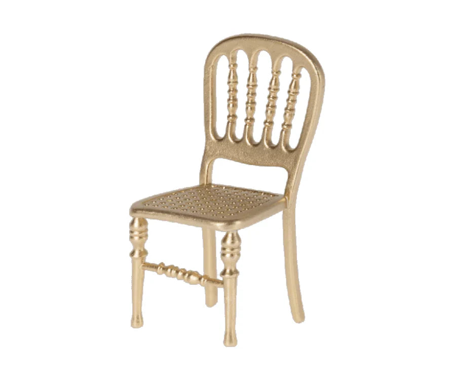  Maileg Miniature Gold Chair
