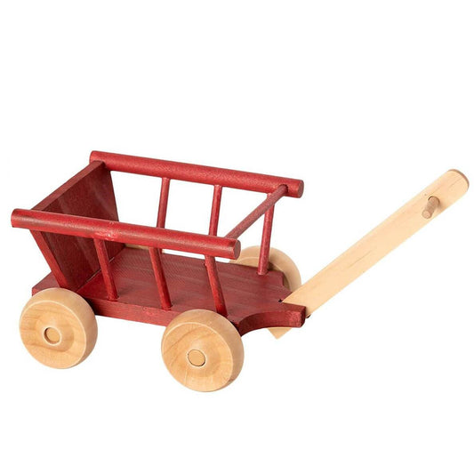  Maileg Wagon Micro Dusty Red