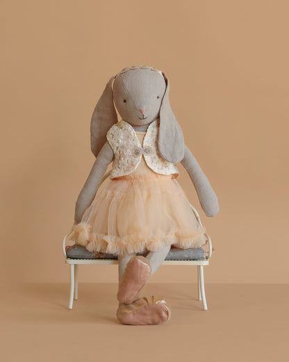  Maileg Bunny, Size 3 - Classic - Ballet Suit And Skirt - Cream