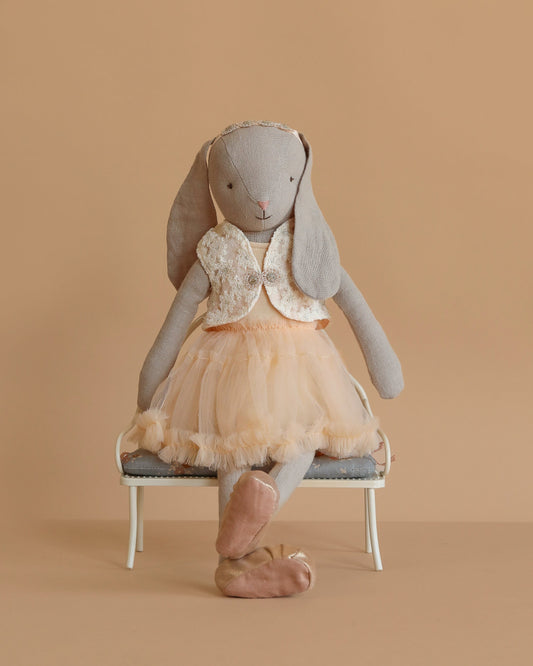  Maileg Bunny, Size 3 - Classic - Ballet Suit And Skirt - Cream