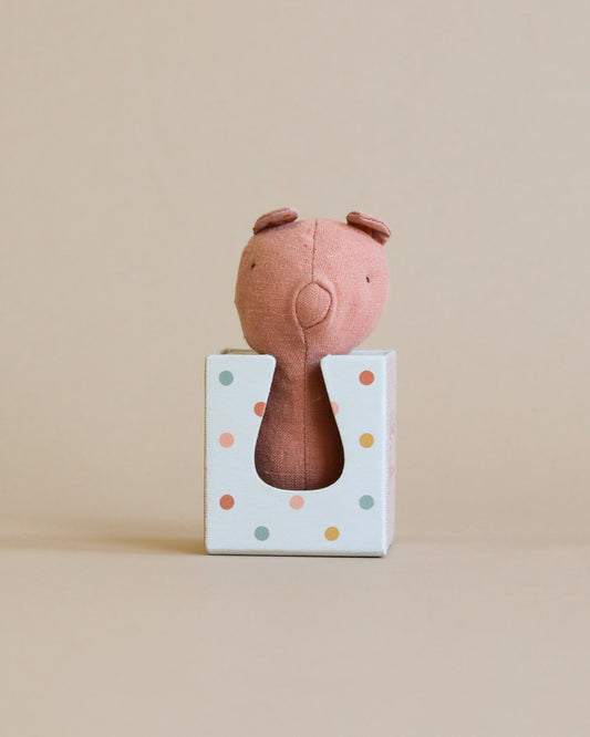  Maileg Lullaby Friend Rattles, Pig