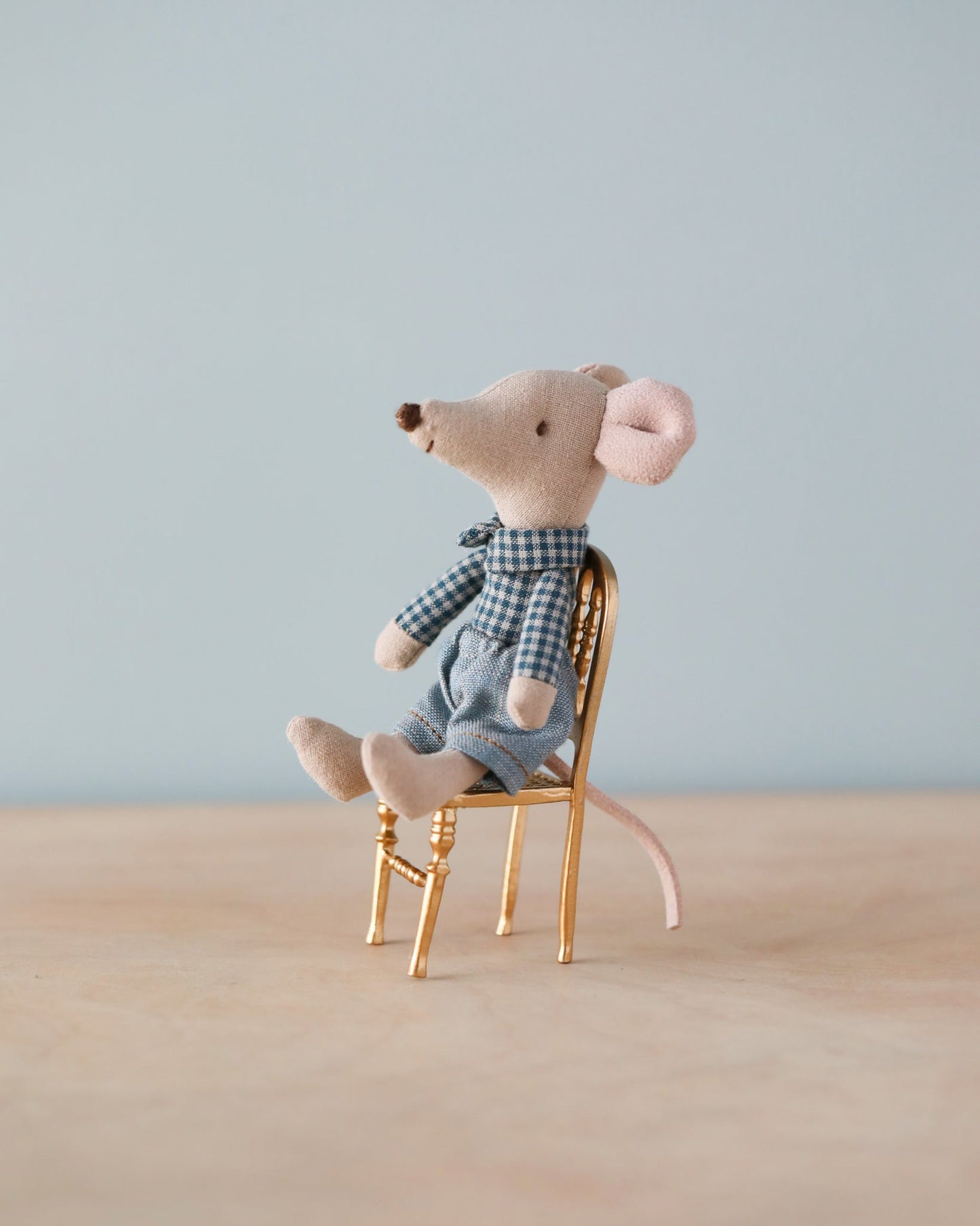  Maileg Miniature Gold Chair