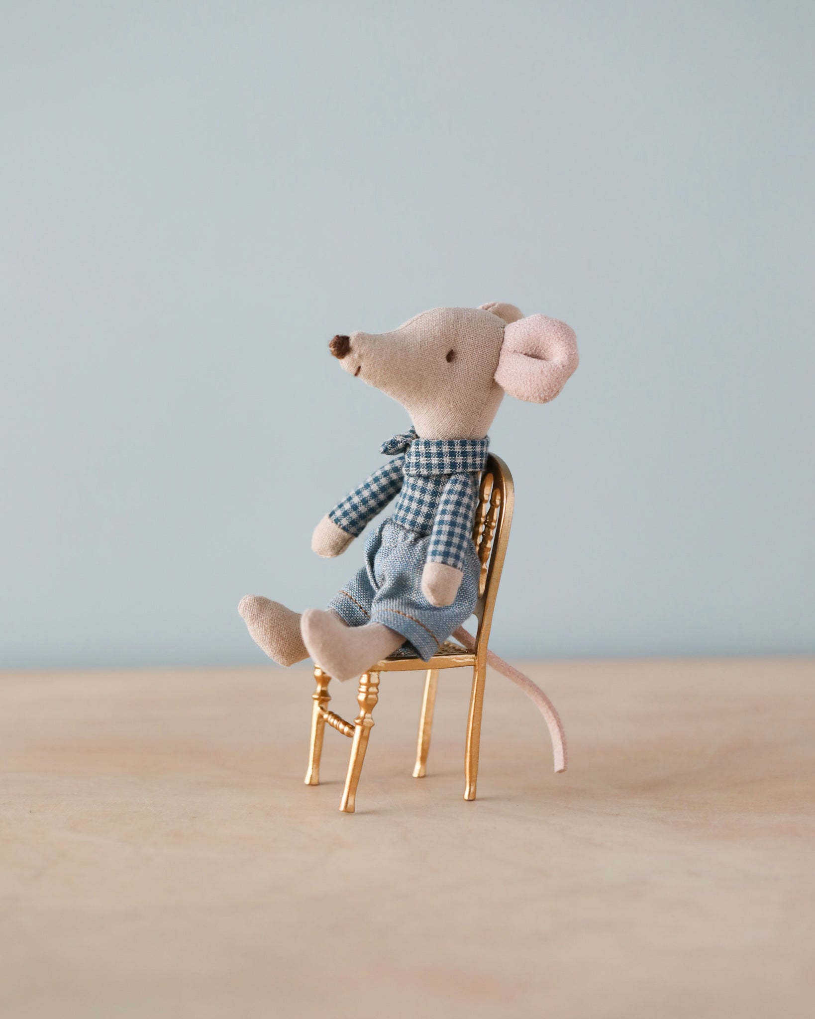  Maileg Miniature Gold Chair