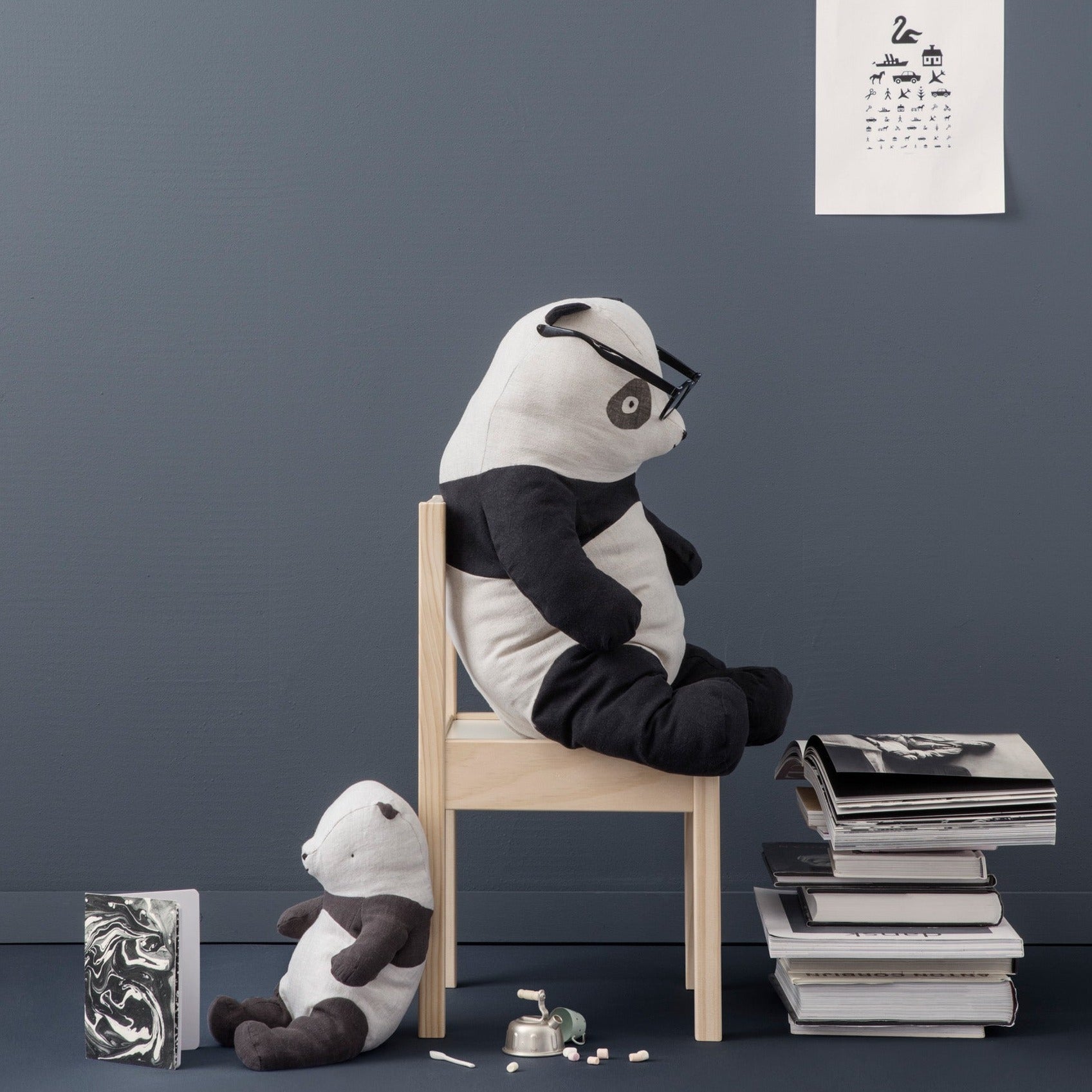 Maileg Safari Friends Panda | Medium