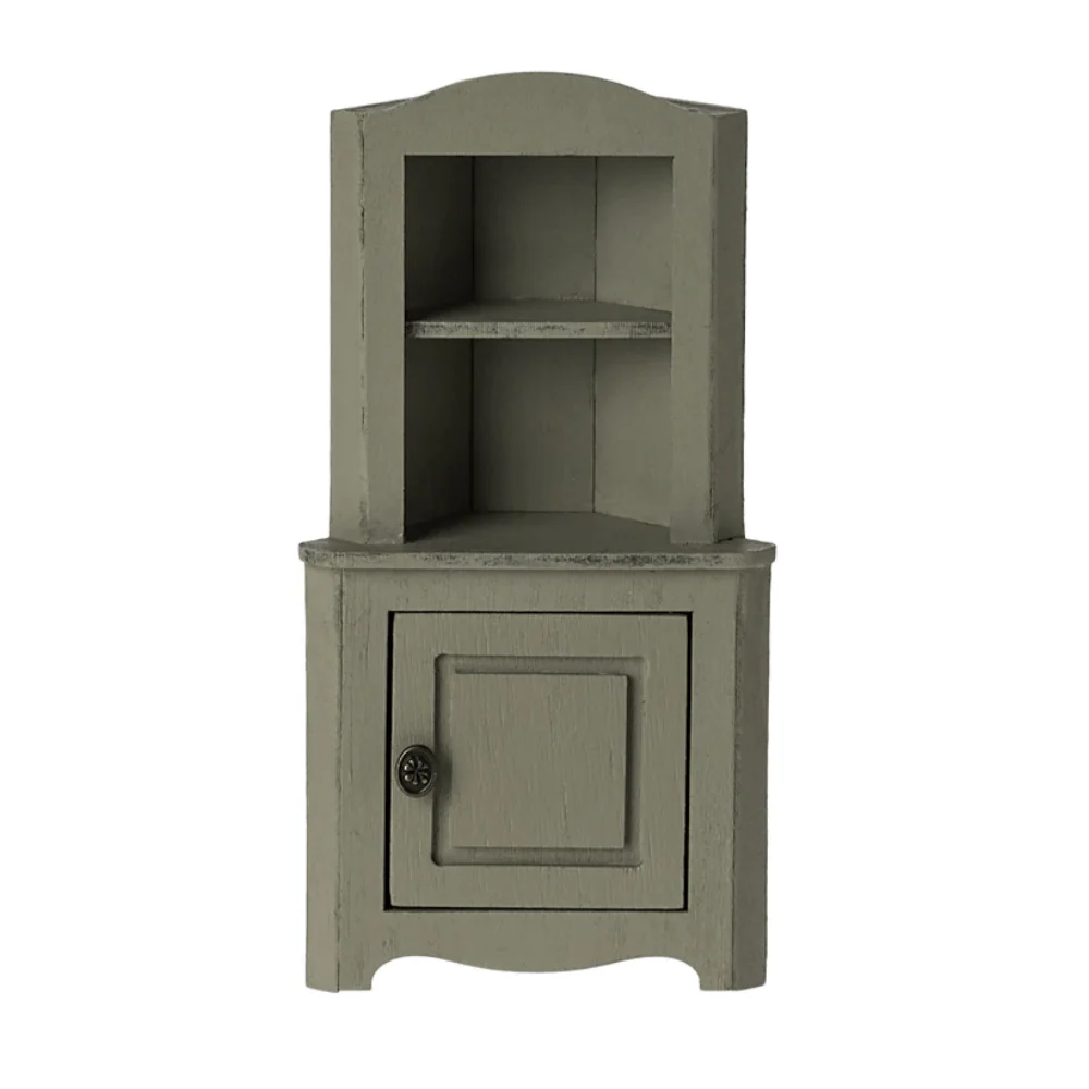  Maileg Corner Cabinet Mouse Light Green
