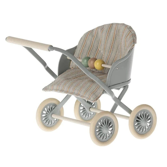  Maileg Stroller Baby Blue