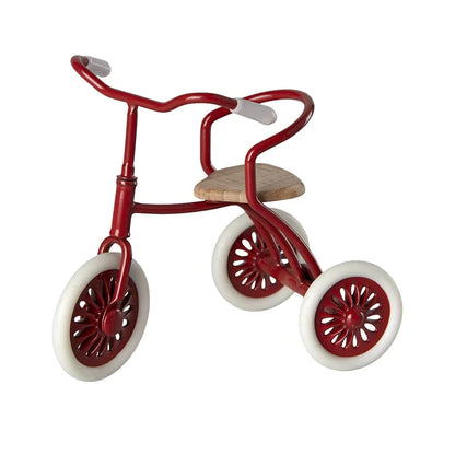  Maileg Abri A Tricycle Mouse Red