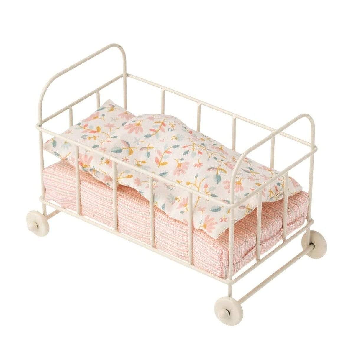  Maileg Micro Metal Baby Cot