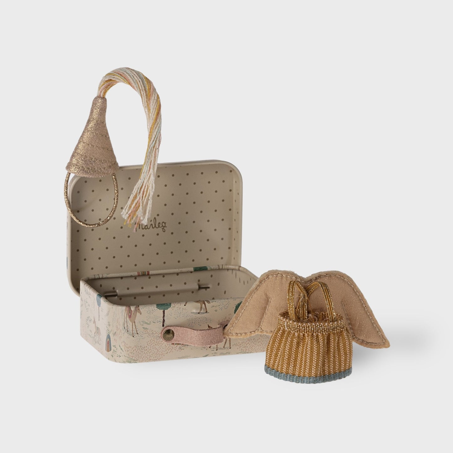 Maileg Fairy Clothes In Suitcase | Little Sister/Little Brother Mouse