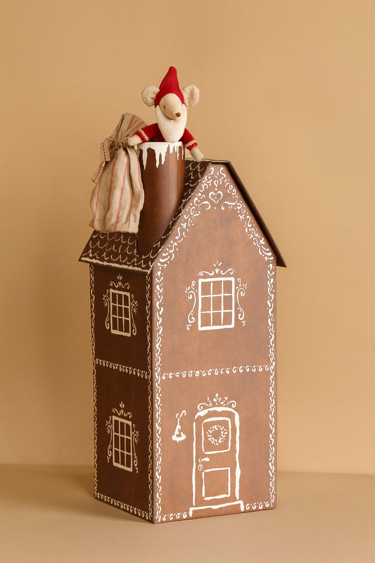  Maileg Cardboard Two-Story Gingerbread House