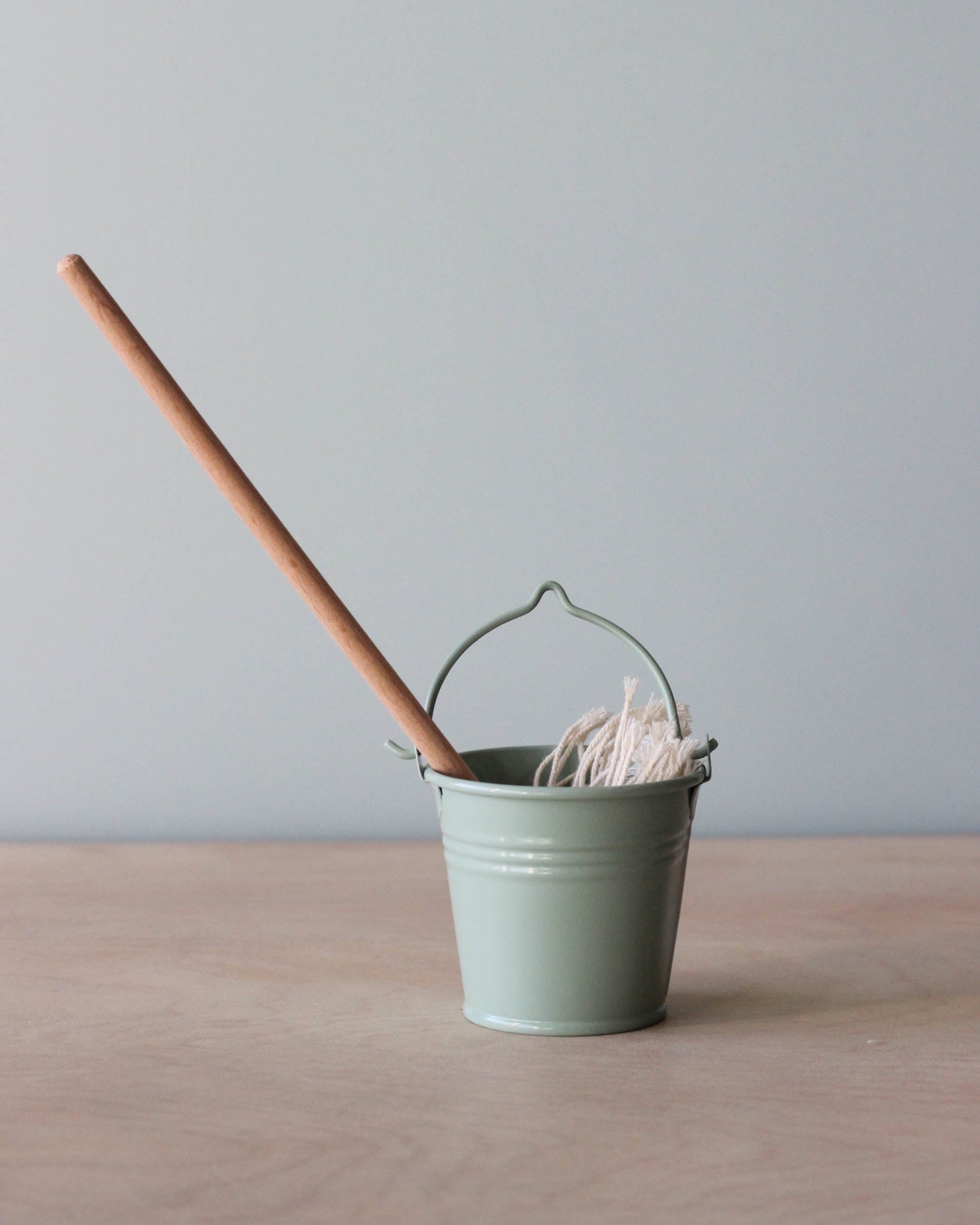  Maileg Miniature Mop & Bucket