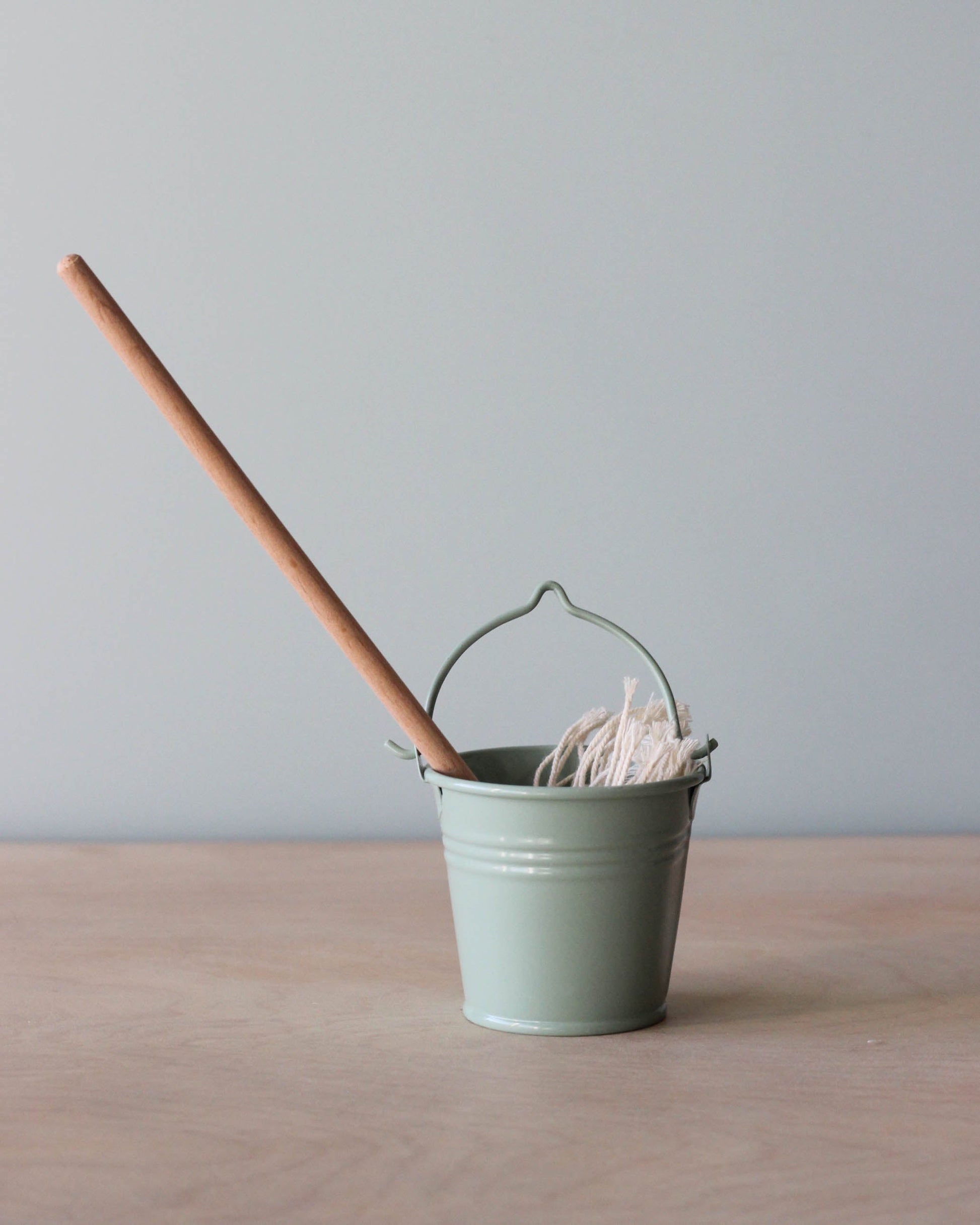  Maileg Miniature Mop & Bucket