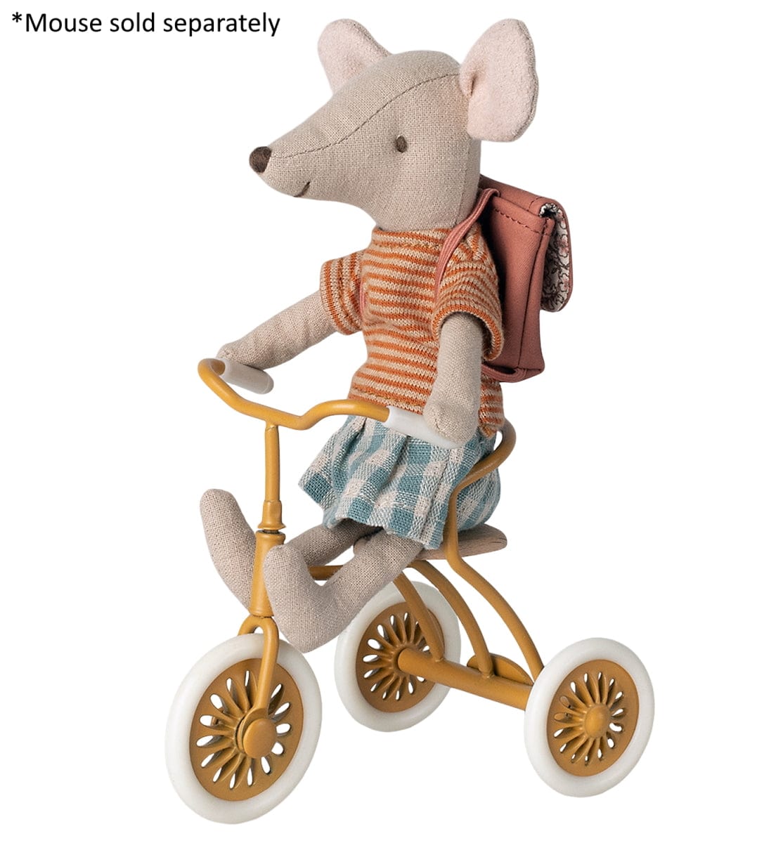  Maileg Abri A Tricycle For Mouse Ocher