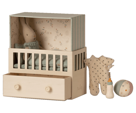  Maileg Baby Room With Micro Rabbit