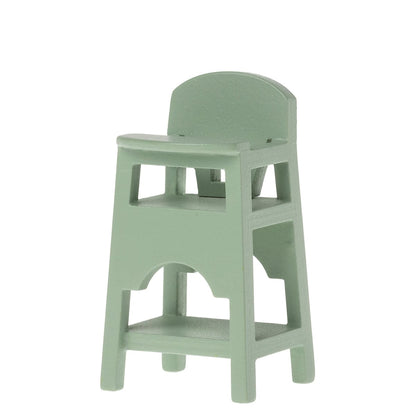  Maileg High Chair For Mouse Mint