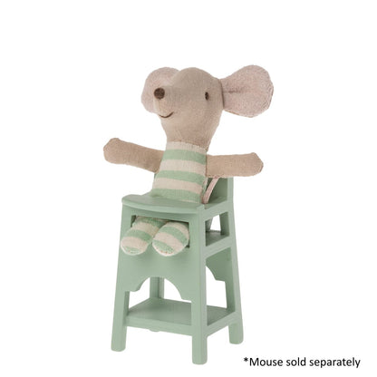 Maileg High Chair For Mouse Mint
