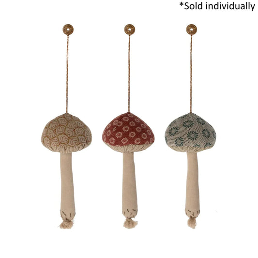  Maileg Mushroom Ornament Assorted