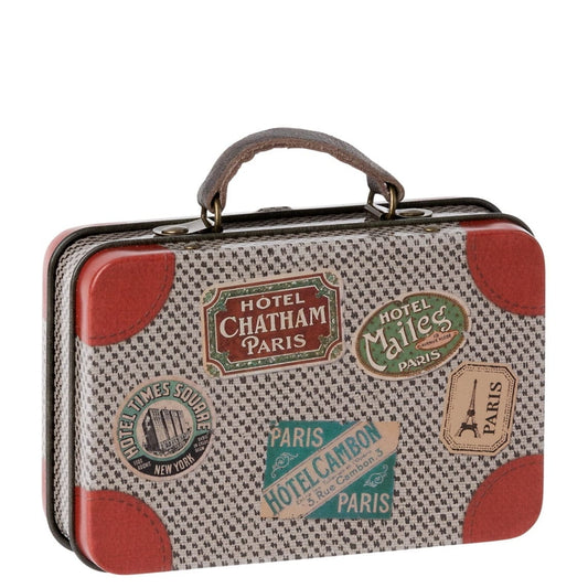  Maileg Suitcase Metal Grey Travel