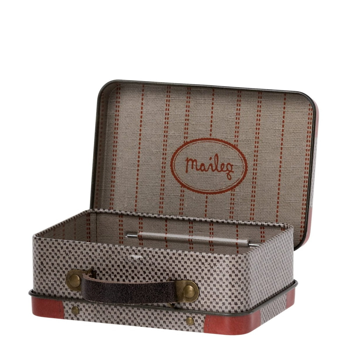  Maileg Suitcase Metal Grey Travel