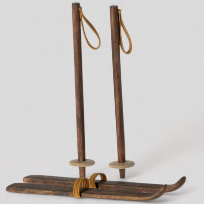 Maileg Ski And Ski Poles | Mum & Dad