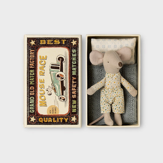 Maileg Little Brother Mouse In A Box