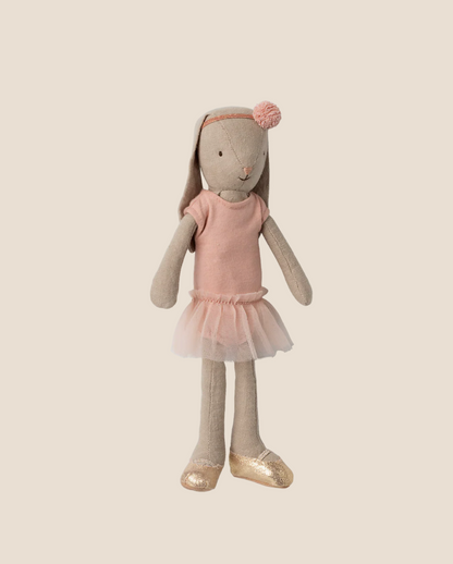 Maileg Bunny, Size 2 - Classic - Ballet Suit And Skirt - Rose