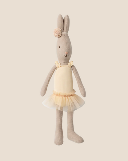  Maileg Rabbit, Size 1 - Classic - Ballet Suit And Skirt - Cream