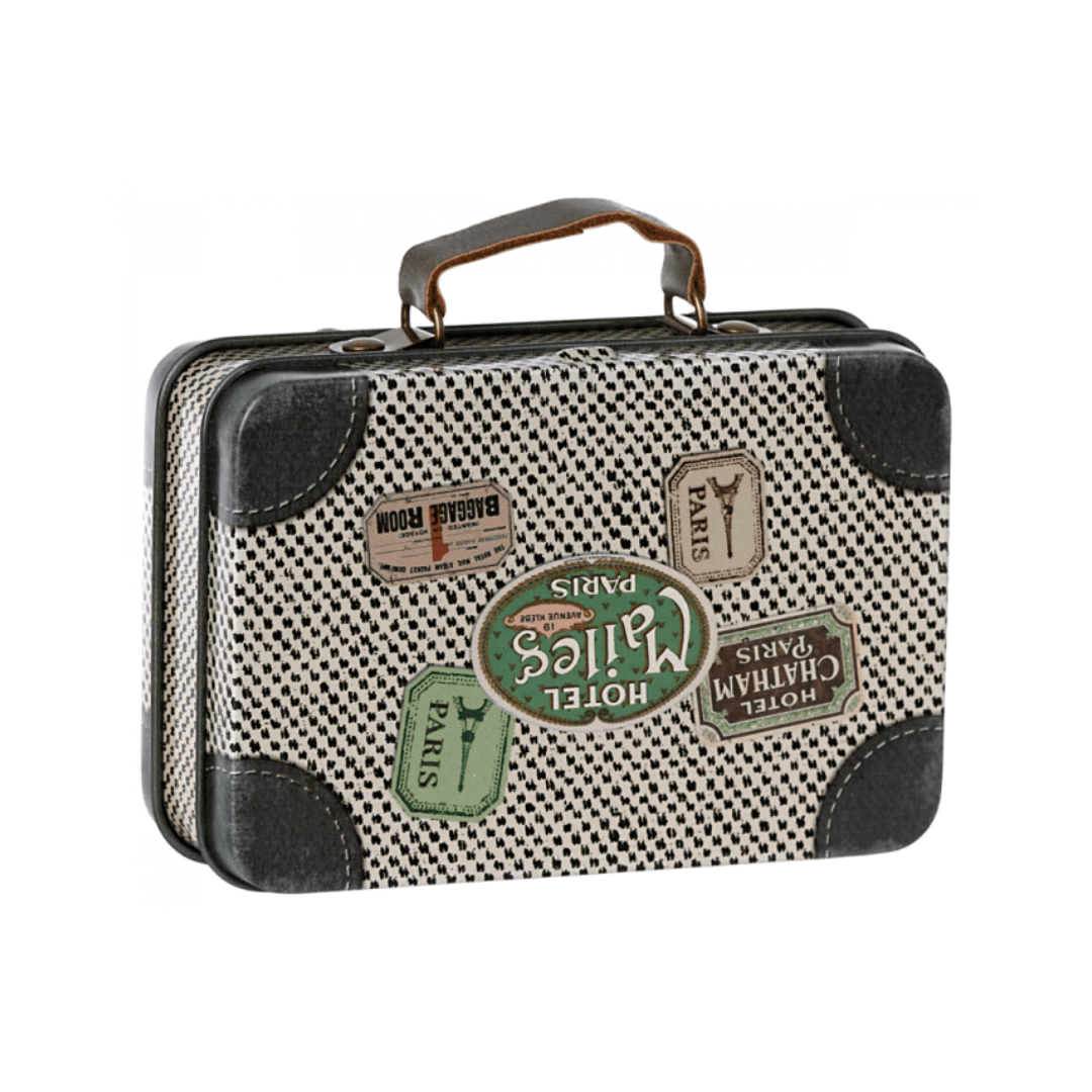  Maileg Metal Suitcase Travel Off-white