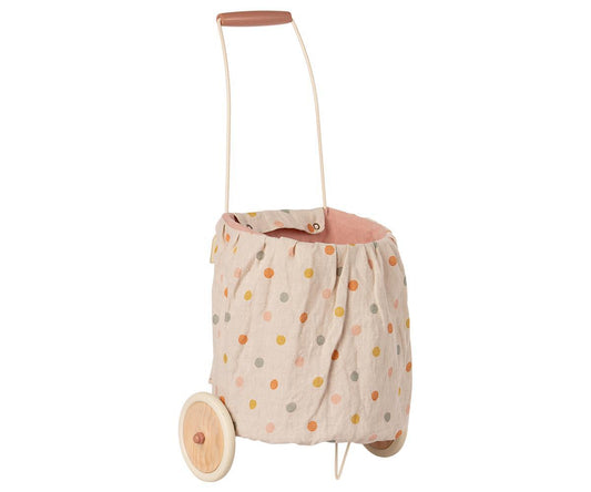  Maileg Trolley Multi Dots Rose