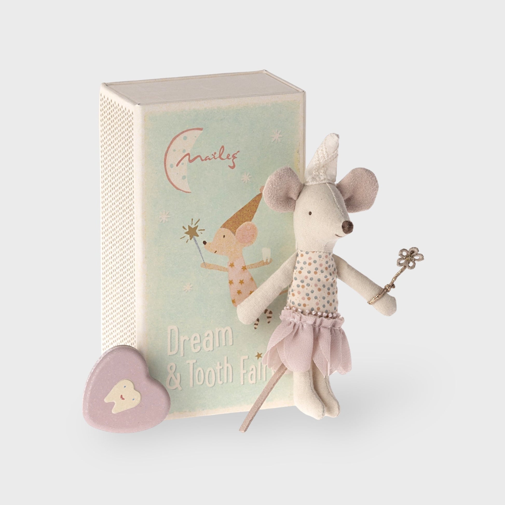 Maileg Tooth Fairy Mouse | Little Sister In Matchbox