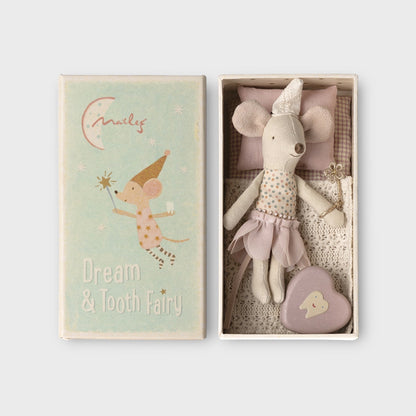Maileg Tooth Fairy Mouse | Little Sister In Matchbox