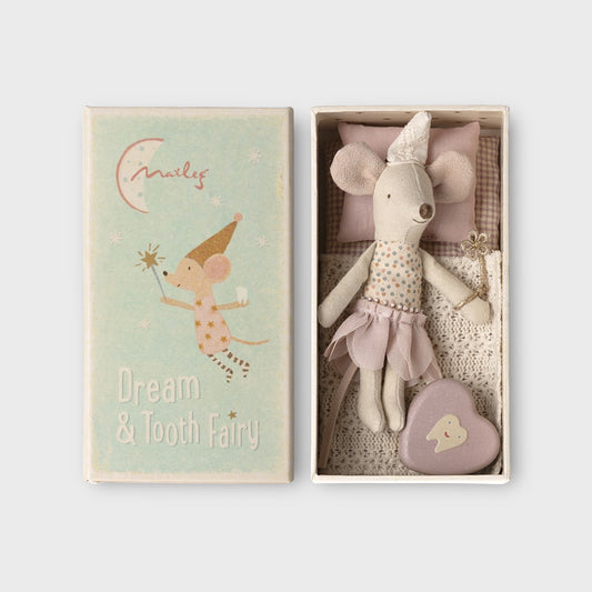 Maileg Tooth Fairy Mouse | Little Sister In Matchbox
