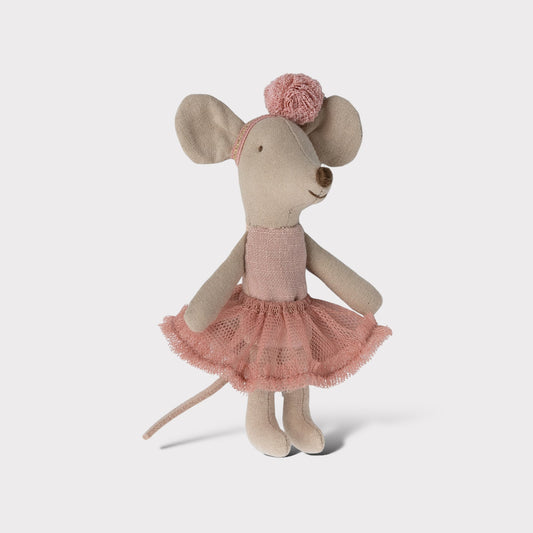 Maileg Ballerina Mouse Rose | Little Sister