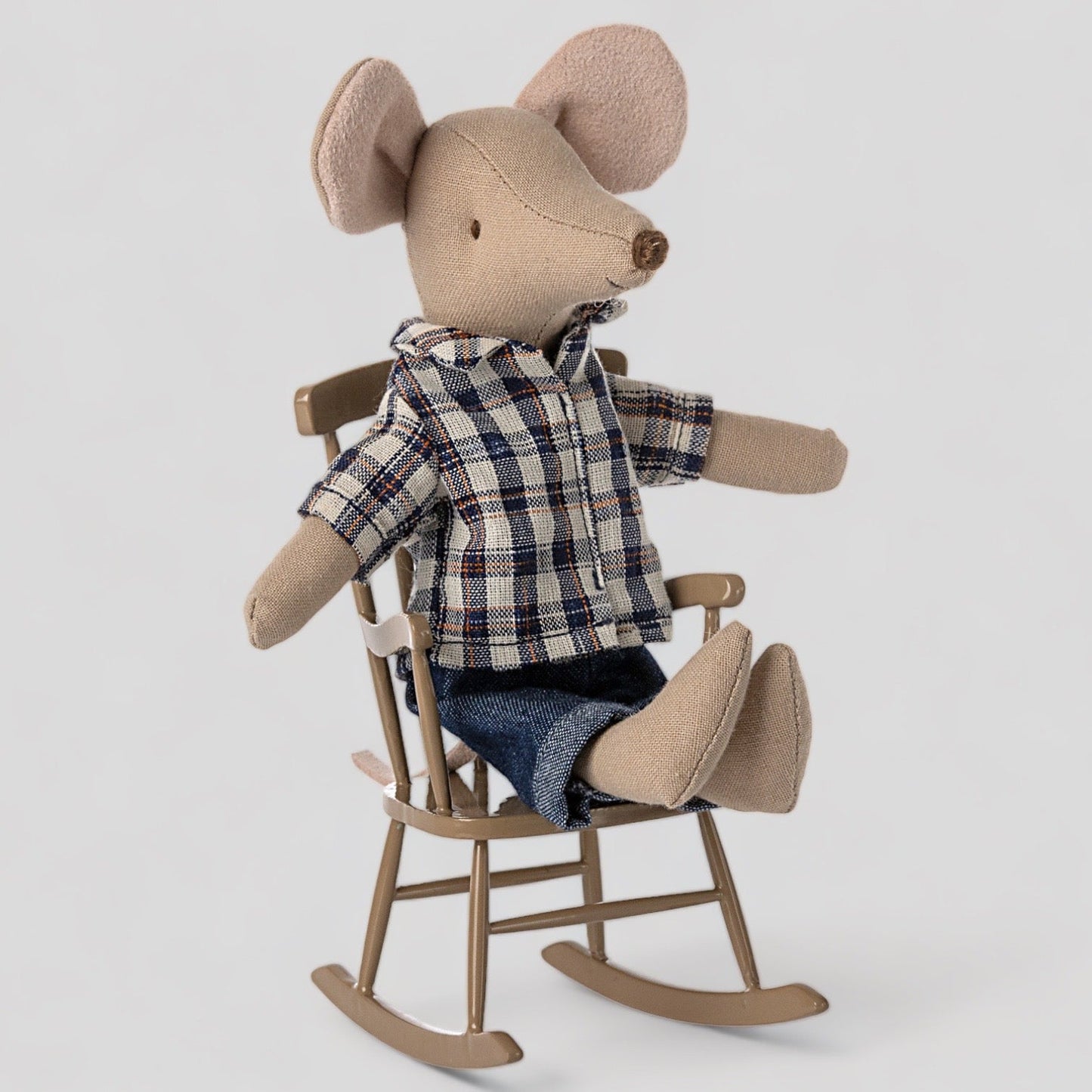 Maileg Mouse Rocking Chair | Light Brown
