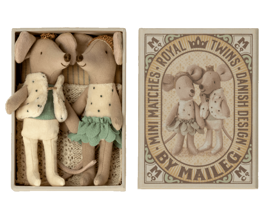  Royal Twins In Box, Little Brother And Sister