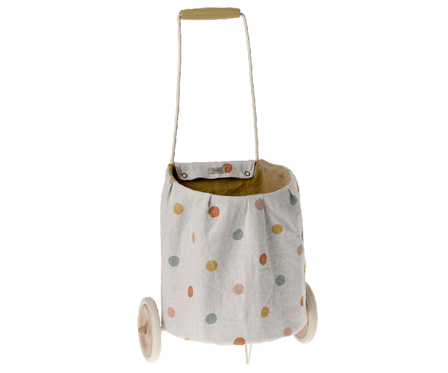  Trolley, Multi Dots - Yellow