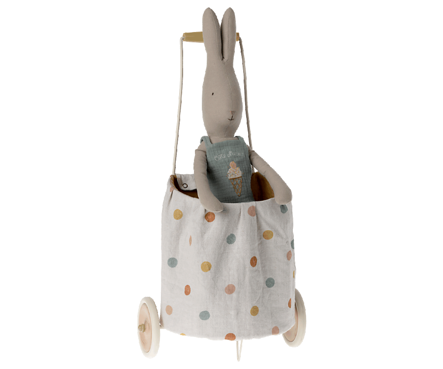  Trolley, Multi Dots - Yellow