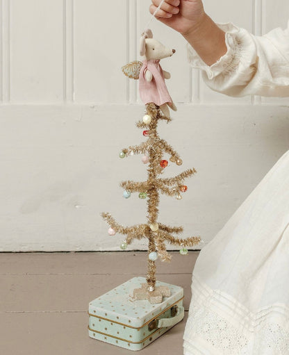  Maileg - Miniature Christmas Tree, Gold 9in