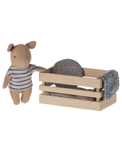Maileg Baby Boy Pig In Box