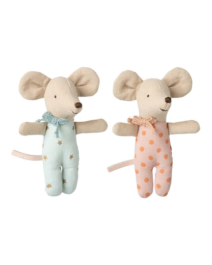 Maileg Baby Mice Twins In Matchbox
