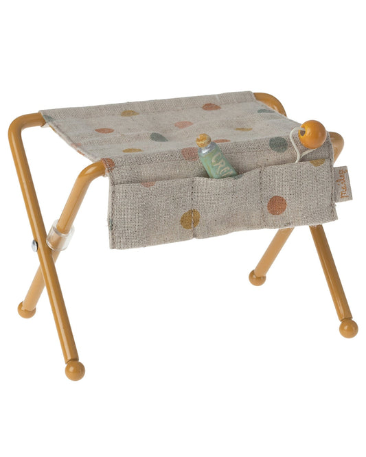 Maileg Baby Mouse Nursery Table In Ocher