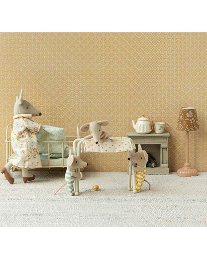 Maileg Baby Mouse Nursery Table In Off White