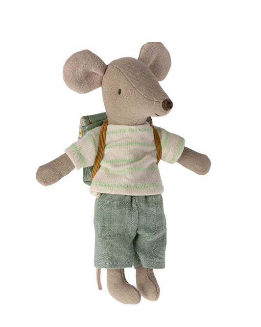 Maileg Big Brother Tricycle Mouse In Mint